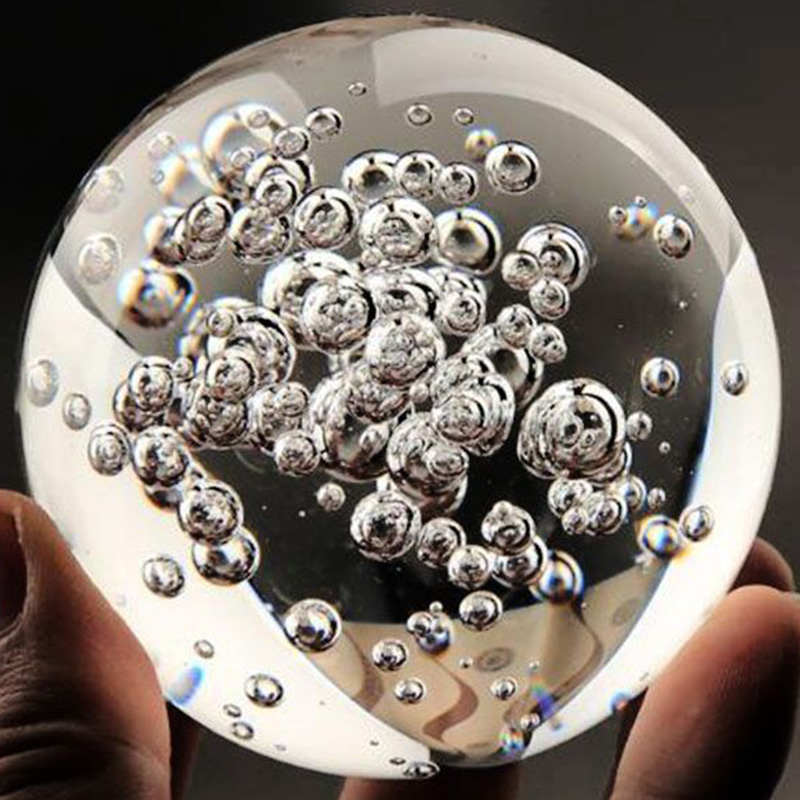 Paper Weight Crystal - Feng Shui Bola de Cristal Bolha