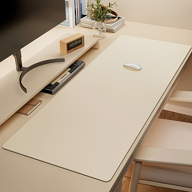 Leather Desk Pad - 1pc grande mouse pad de couro