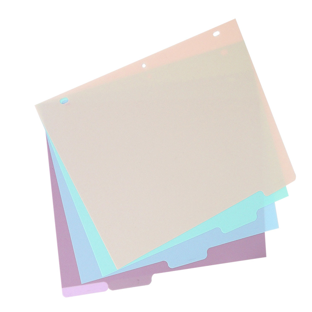 Tab Divider A4 - 1 Conjunto de Divisórias Fosco PP