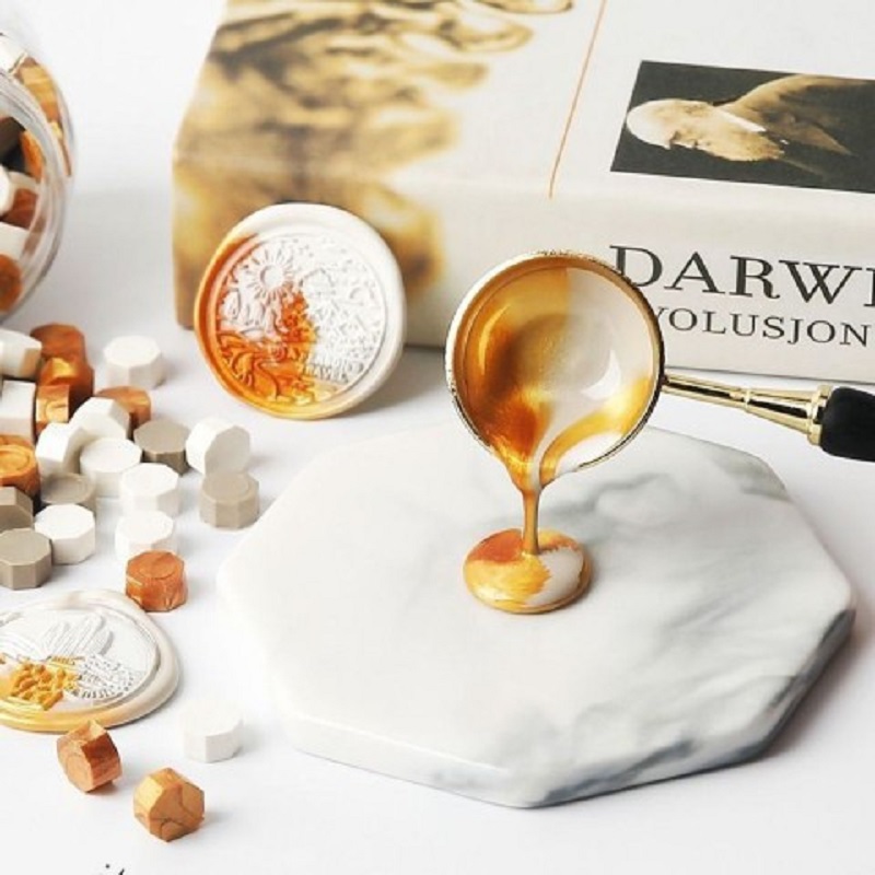 200 pçs contas de cera laca de - Wax Seal Stamp Set avaliação e preço