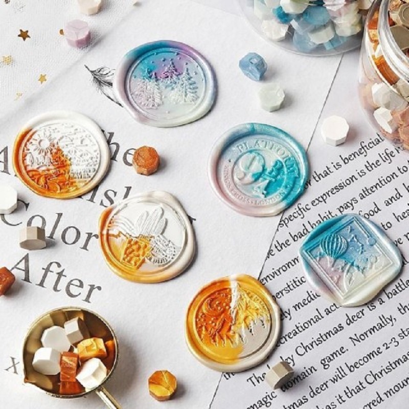 200 pçs contas de cera laca de - Wax Seal Stamp Set avaliação e preço