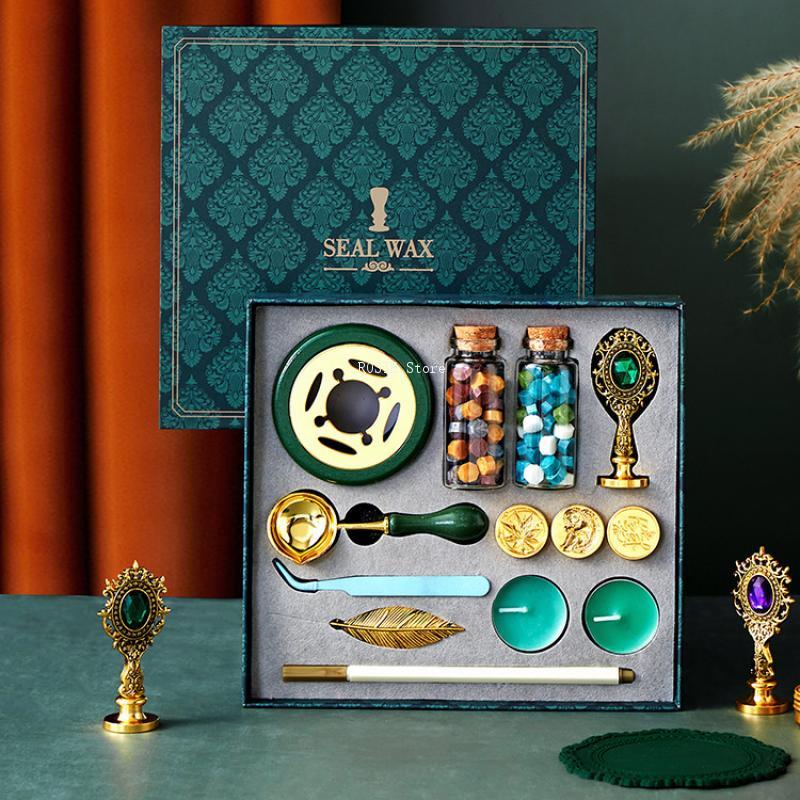 Conjunto de carimbo de cera la - Wax Seal Stamp Set avaliação e preço