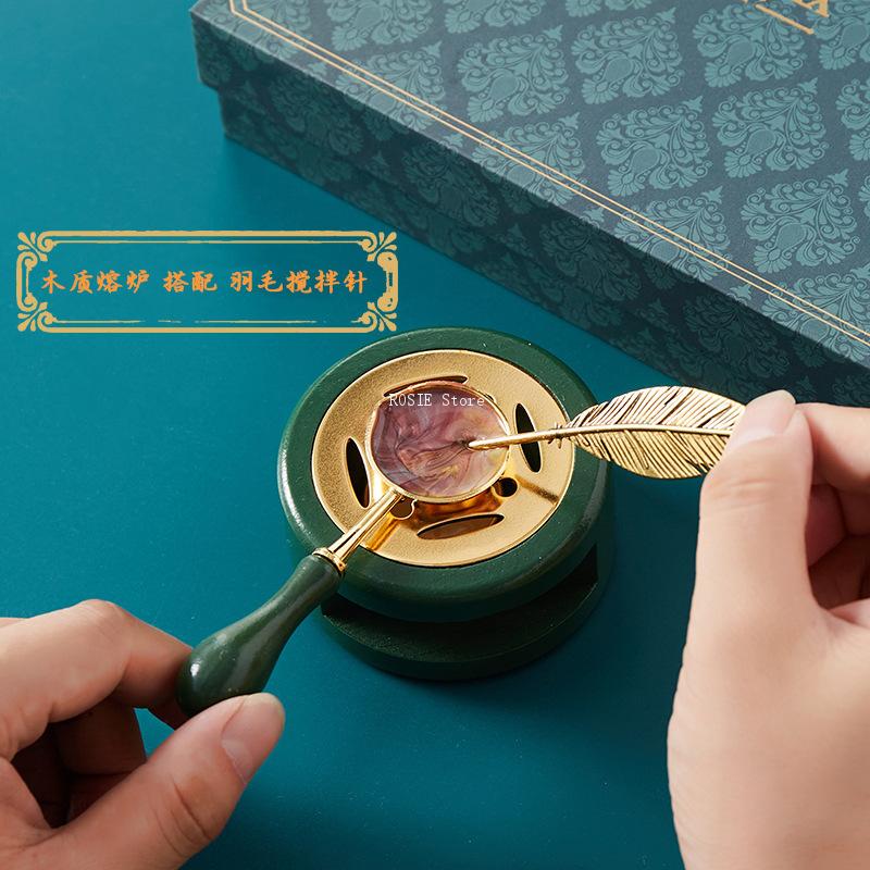 Conjunto de carimbo de cera la - Wax Seal Stamp Set avaliação e preço