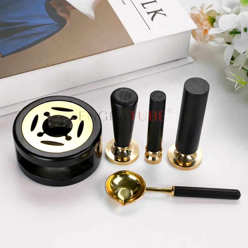 3 pçs/set conjunto de selo cer - Wax Seal Stamp Set avaliação e preço