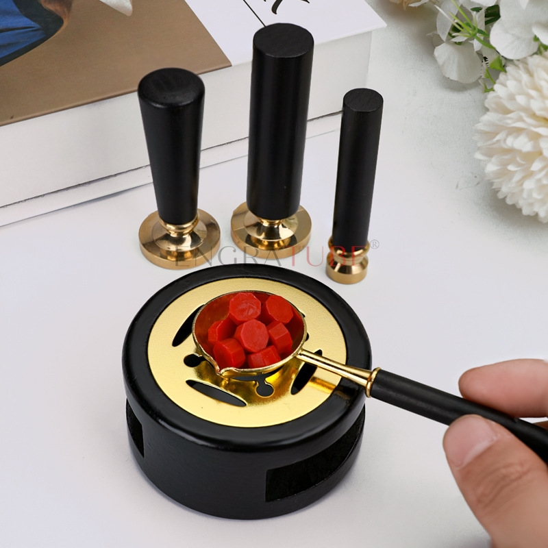 3 pçs/set conjunto de selo cer - Wax Seal Stamp Set avaliação e preço