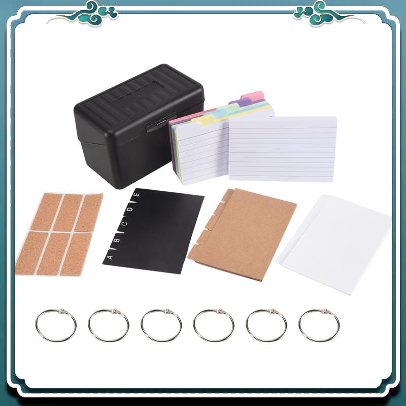 Conjunto de porta-cartões, cai - Card Index Box avaliação e preço