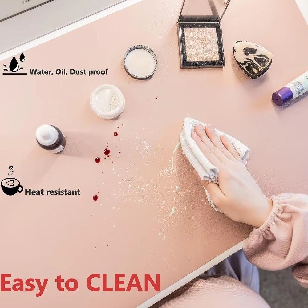 Tapete de Mesa de Couro PU Dup - Leather Desk Pad avaliação e preço