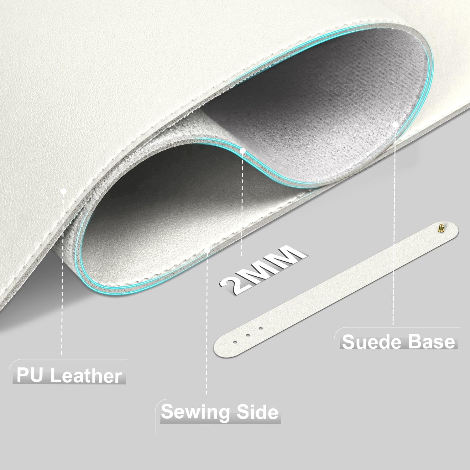 Protetor de Mesa de Couro 39.4 - Leather Desk Pad avaliação e preço