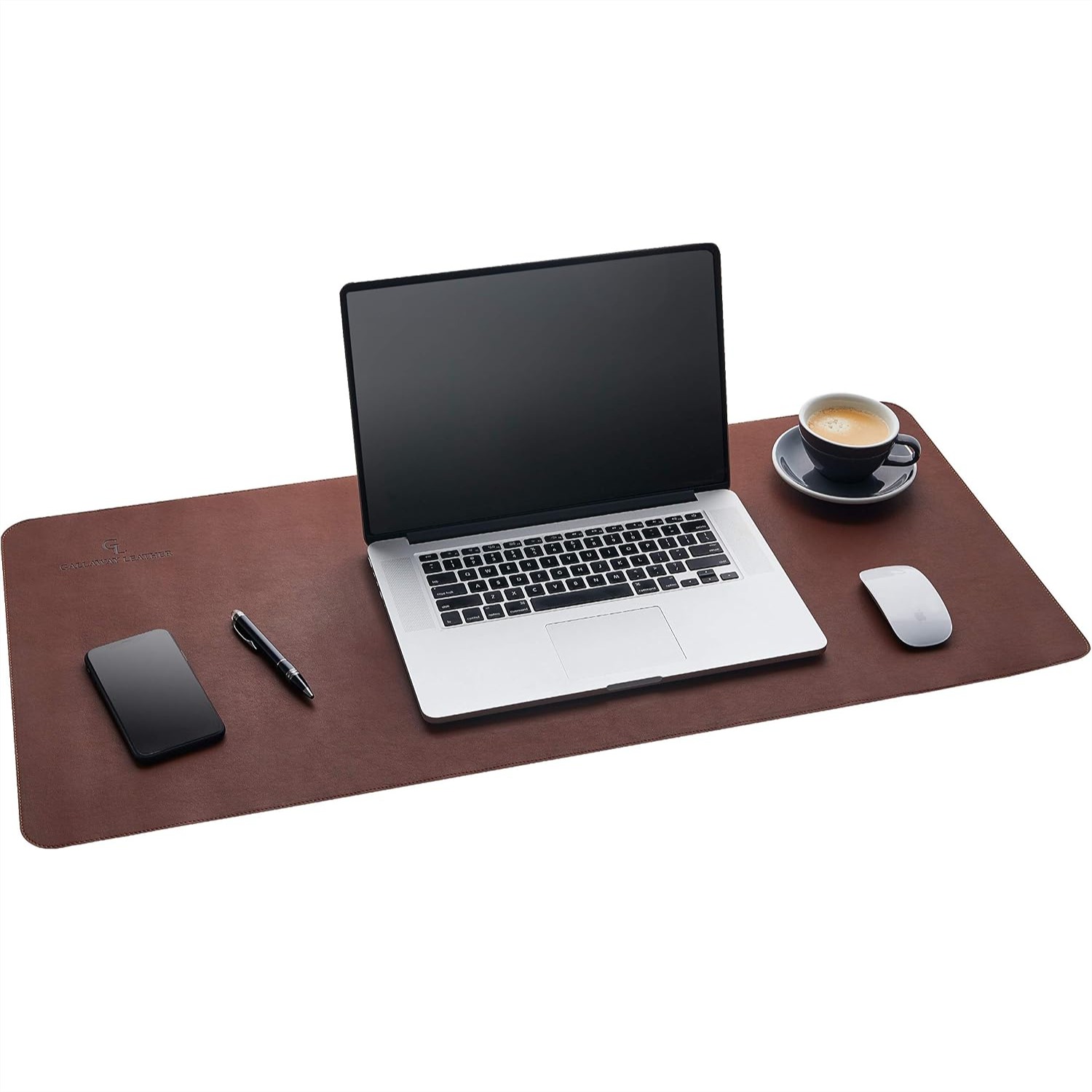 Grande Tapete de Mesa em Couro - Leather Desk Pad avaliação e preço