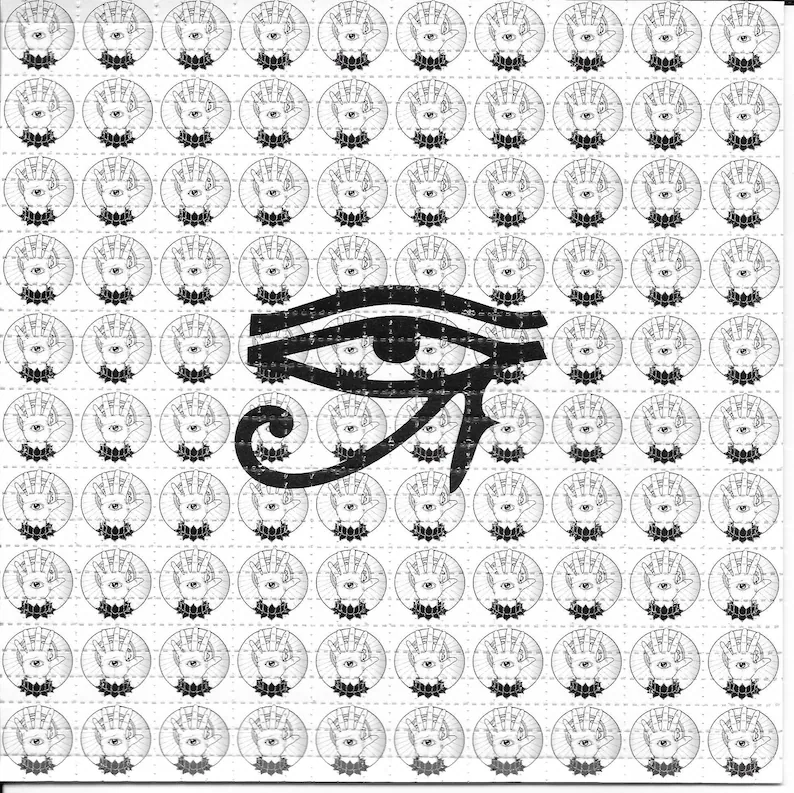 Olho da providência psicodélic - Ink Blotter Paper avaliação e preço