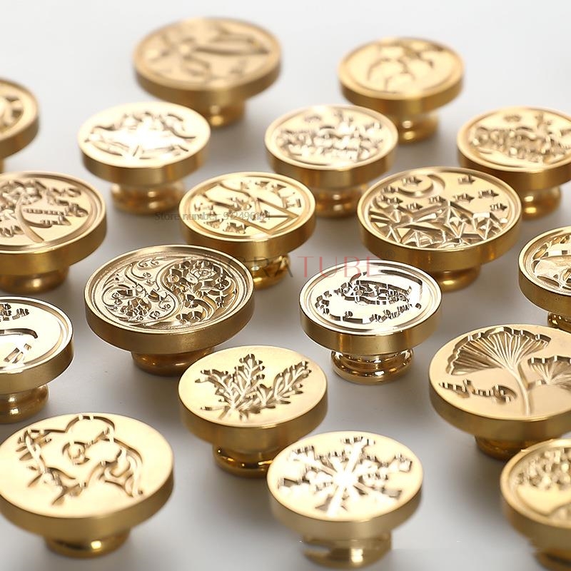 6 cabeças de carimbo de cera d - Wax Seal Stamp Set avaliação e preço