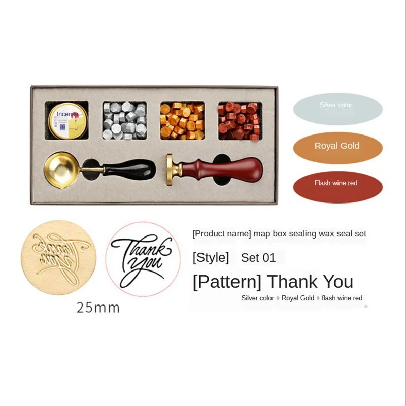 Diy selos caixa de selo de cer - Wax Seal Stamp Set avaliação e preço