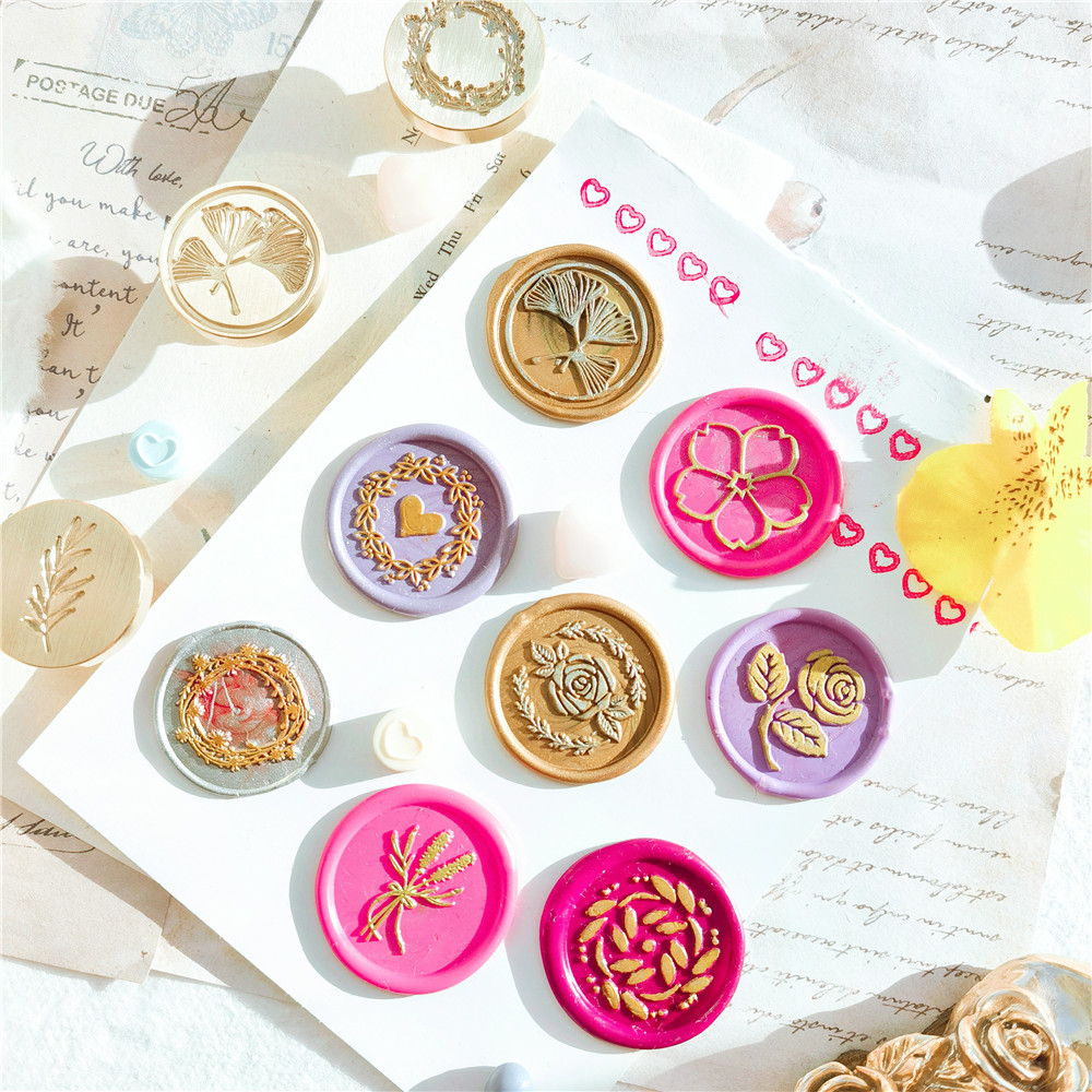 Cabeça de selo de cera, selos  - Wax Seal Stamp Set avaliação e preço