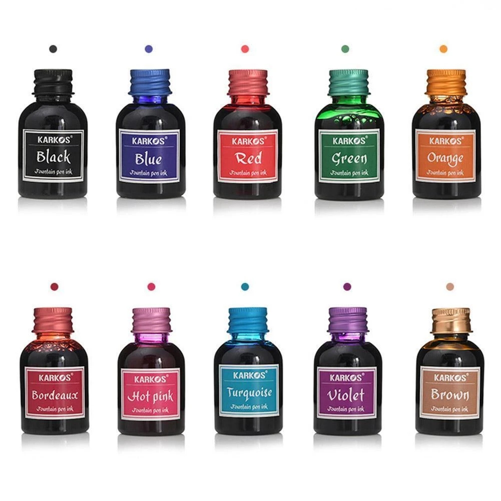 Garrafa de tinta para caneta t - Fountain Pen Bottled Ink avaliação e preço