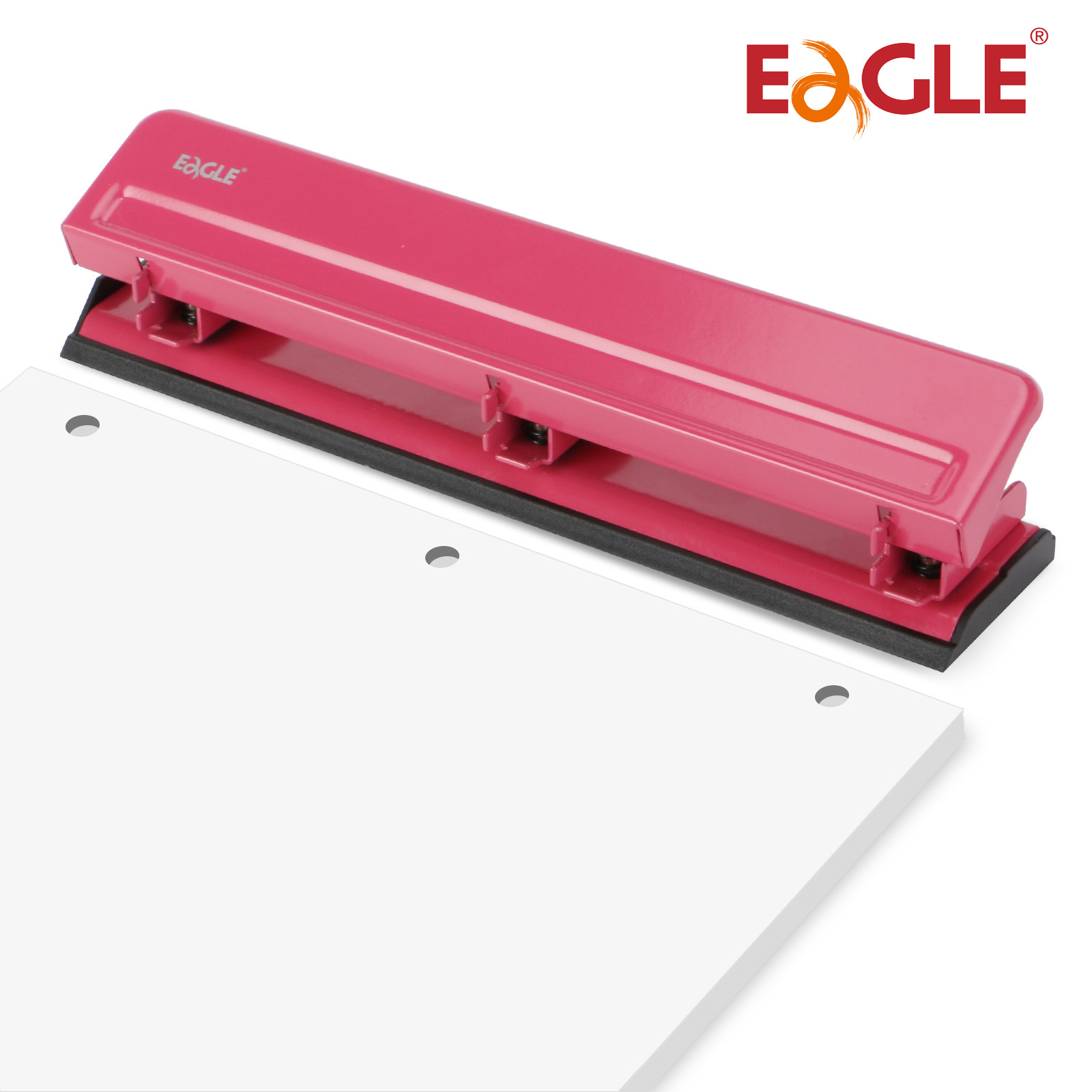 Perfurador de 3 furos Eagle pa - Binder A4 Lever avaliação e preço